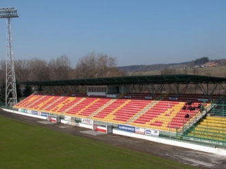 Stadion FK Marila Příbram - severní tribuna - 1